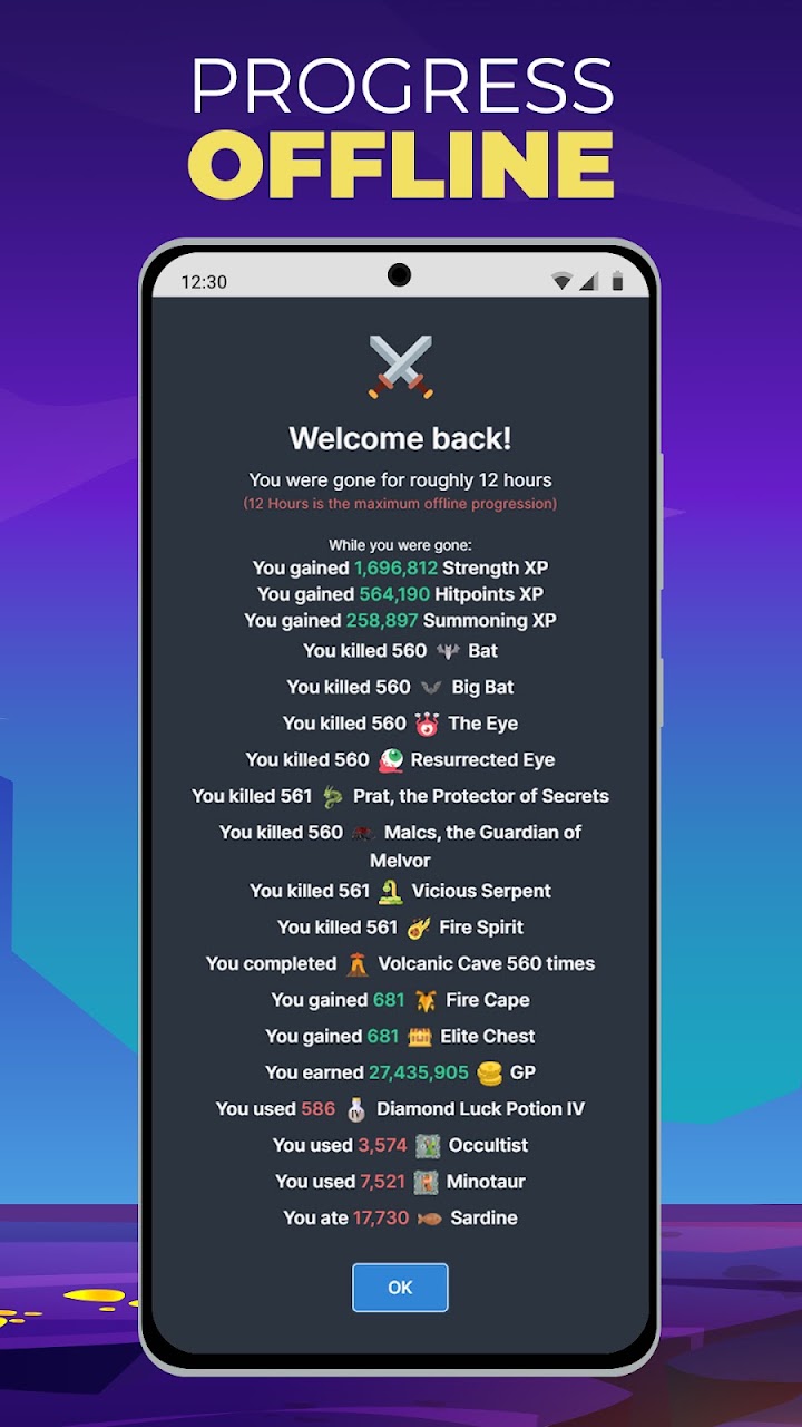 Melvor Idle - Idle RPG screenshot