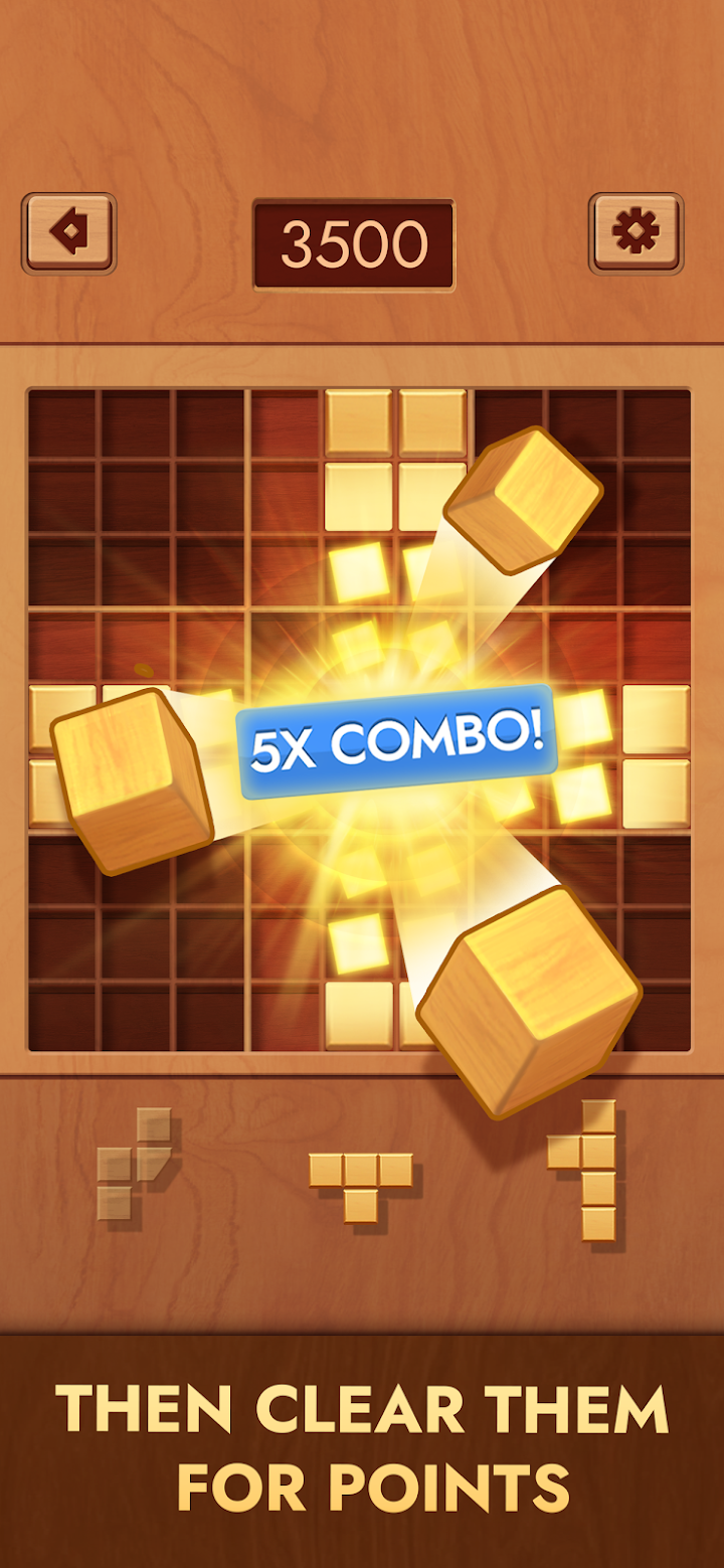 Woodoku - Wood Block Puzzle screenshot