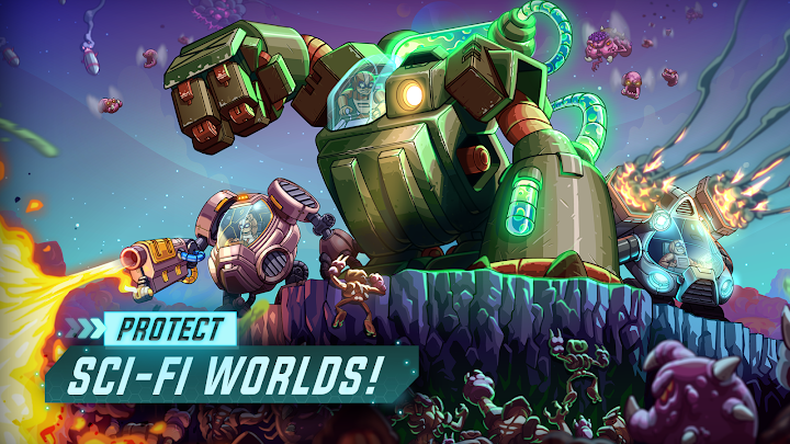 Iron Marines Offline Strategy screenshot