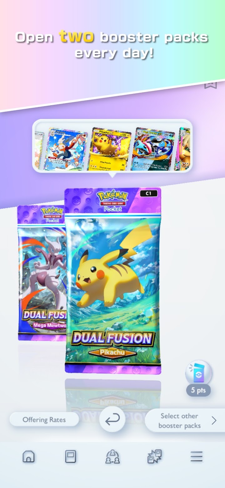 Pokémon TCG Pocket screenshot