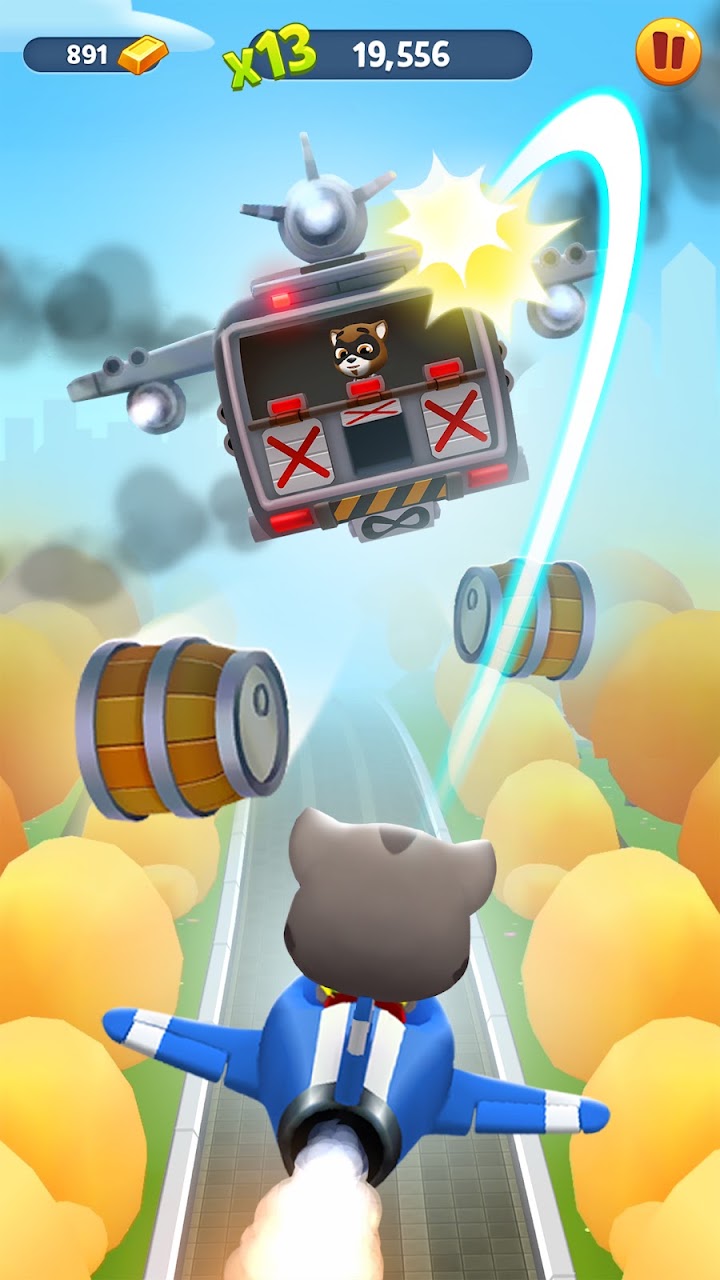 Talking Tom Gold Run screenshot