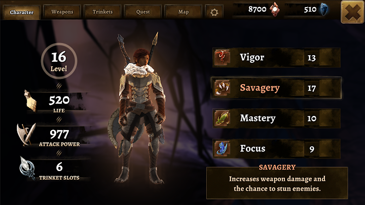 Grimvalor screenshot