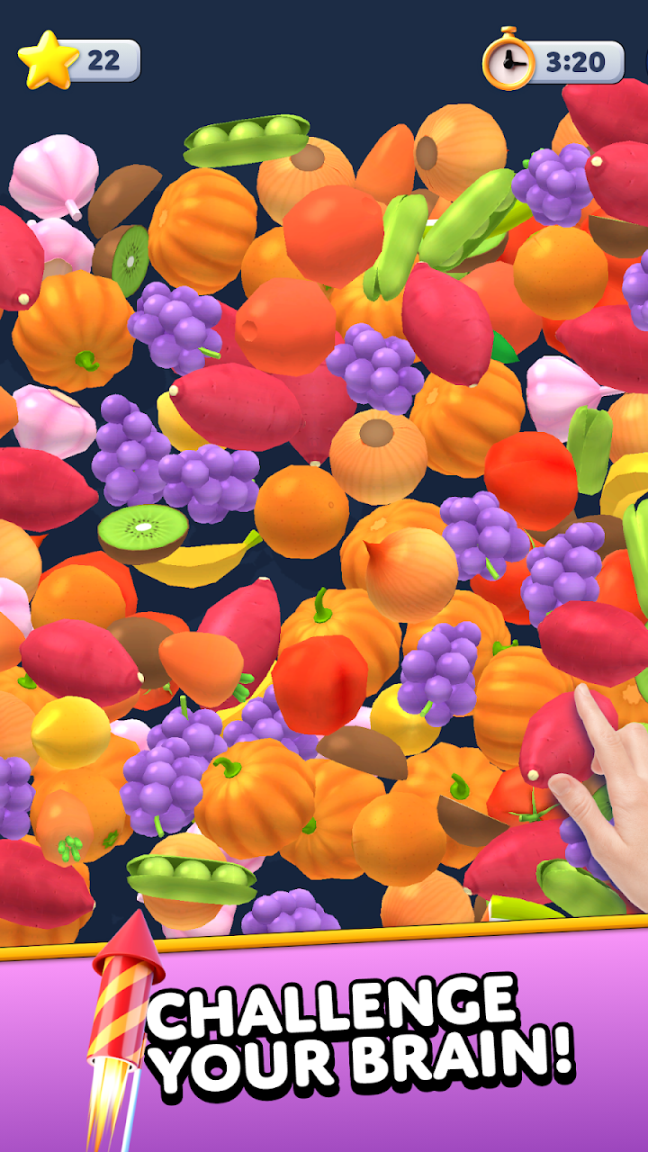 Match Paradise 3D: Triple tile screenshot