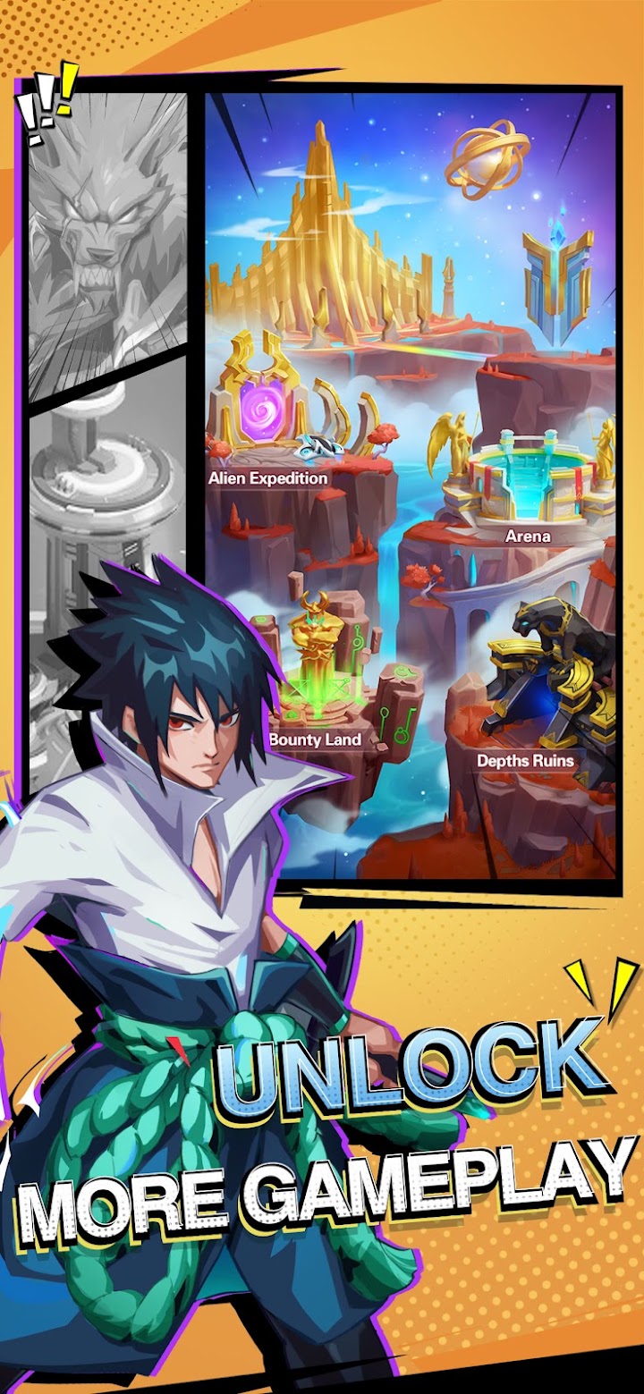 AFK Merge: Superhero RPG screenshot