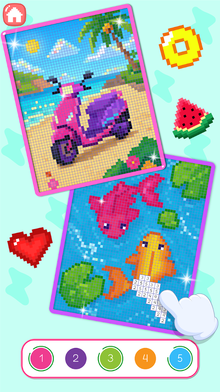 Pixel Art : Color by Number screenshot