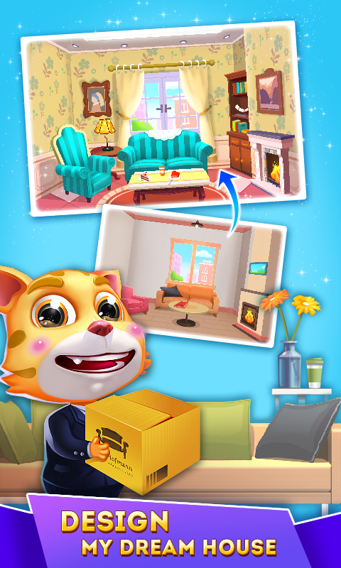 Cat Runner: Decorate Home screenshot