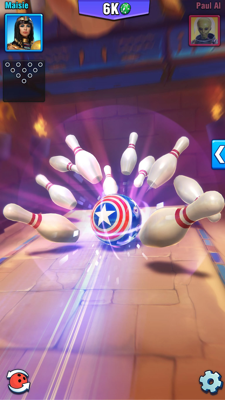 Bowling Crew — 3D bowling game screenshot