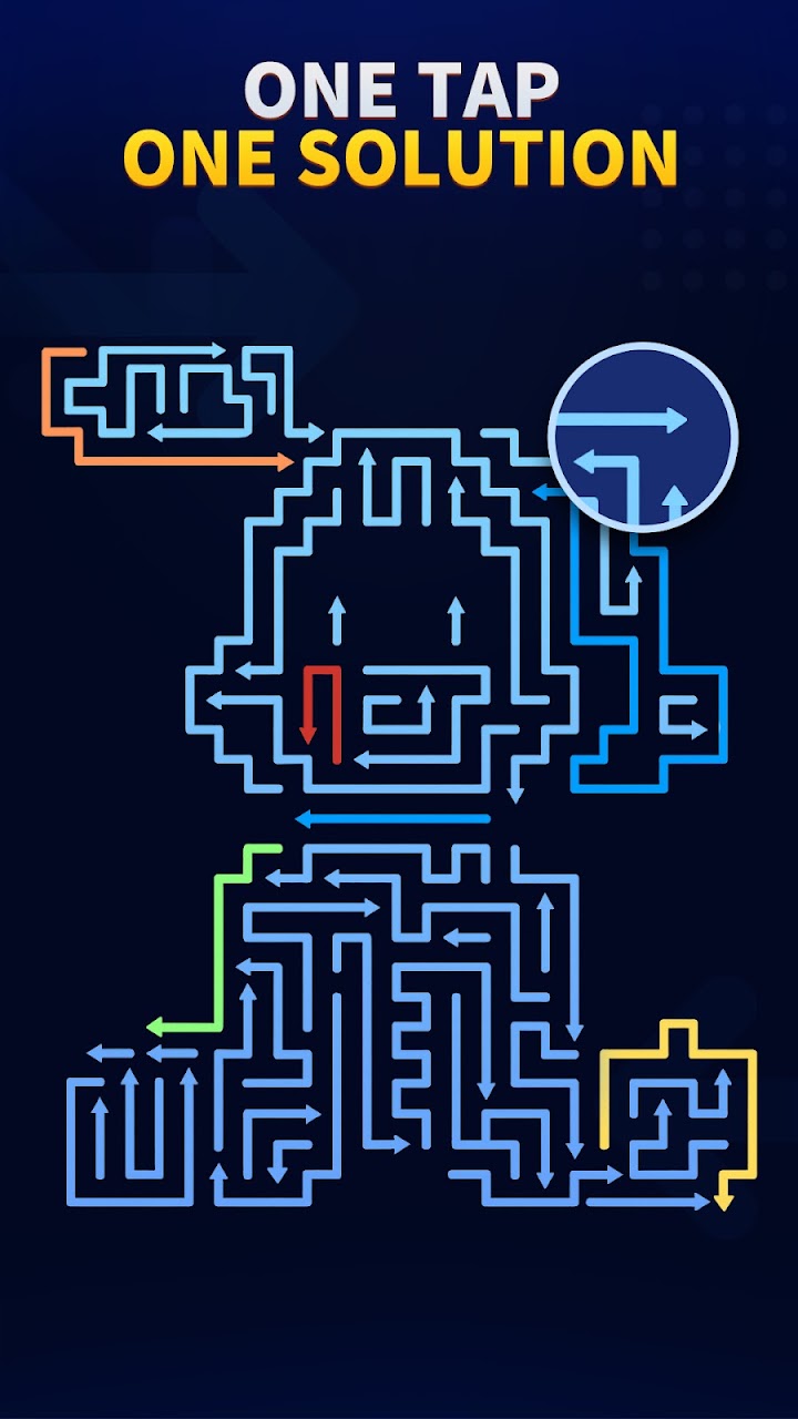 Unloop Logic: Arrow Puzzle screenshot